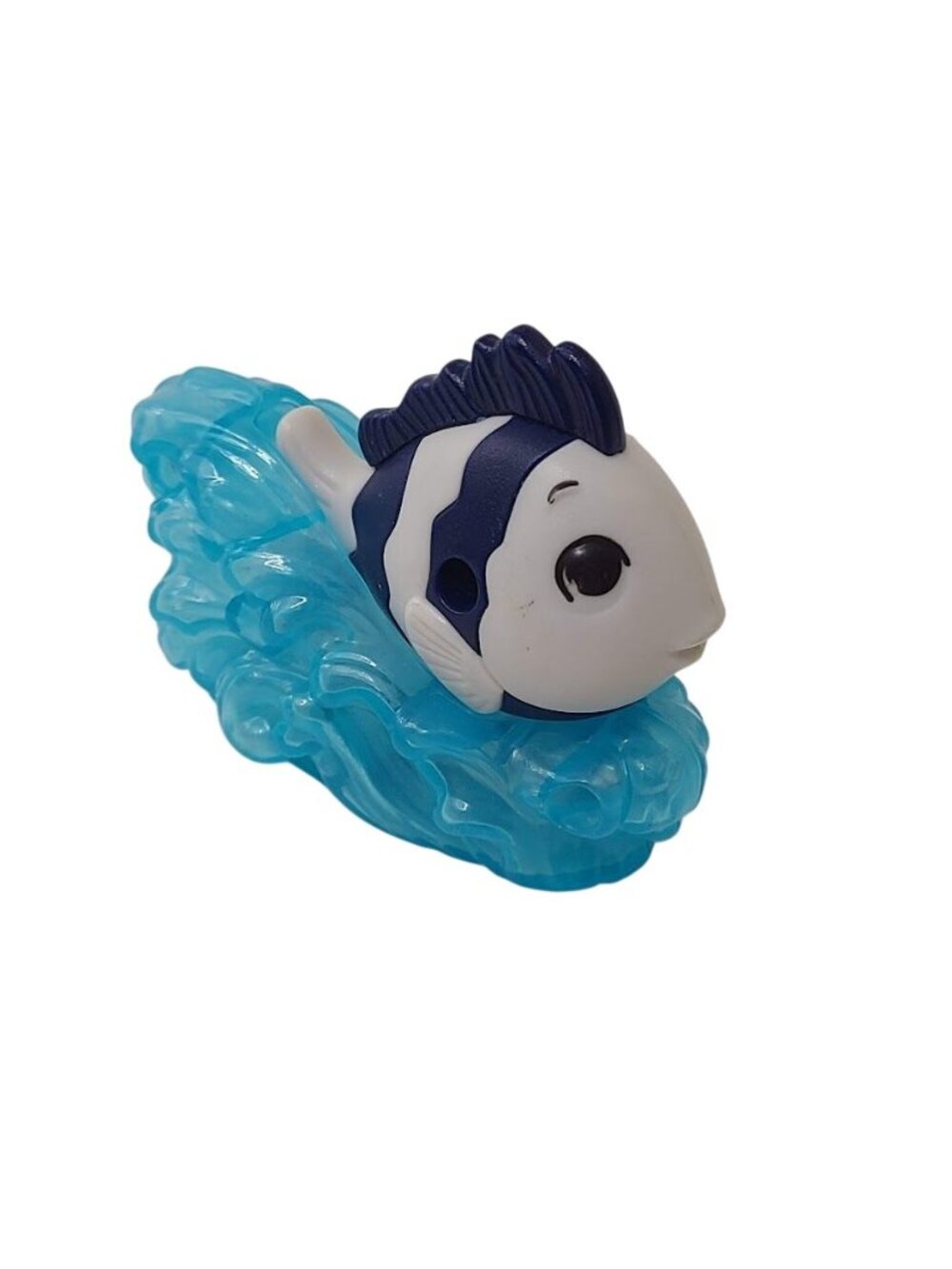 2023 McDonalds Disney Little Mermaid Flounder Toy #4 Rolling Figure